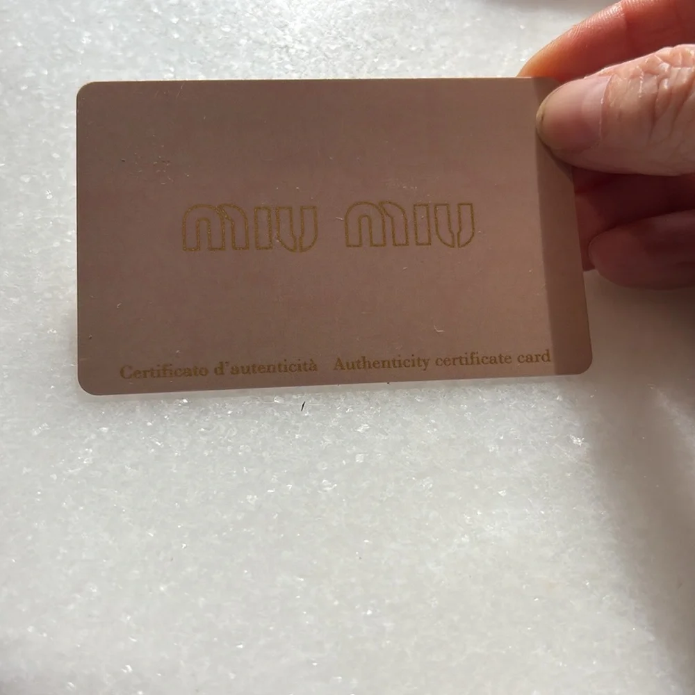 MIU MIU Zippy Wallet